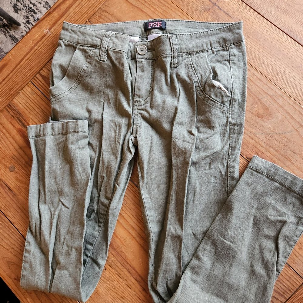 FSR loden green pants khaki chino 3